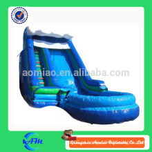 Diapositiva de agua inflable del envío rápido del diseño profesional